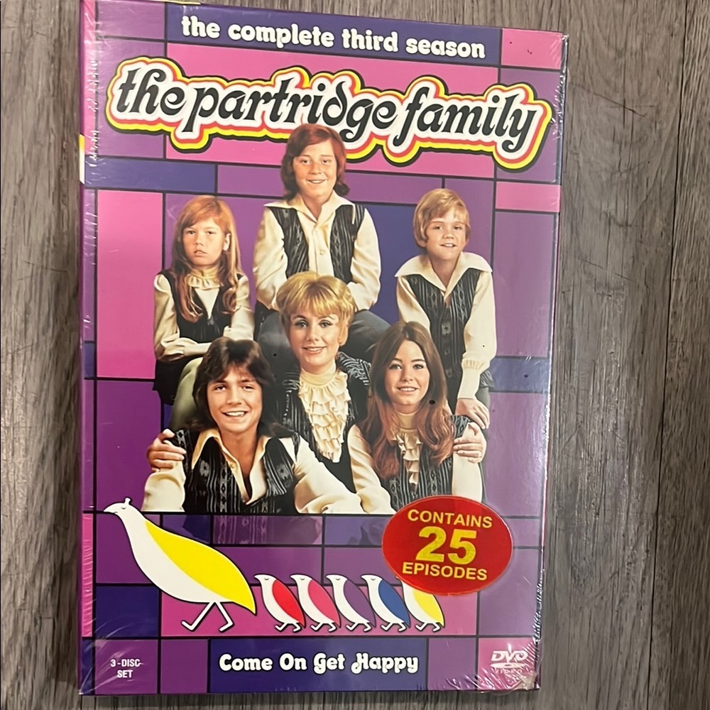 The Partridge Family Complete Third Season DVD Set